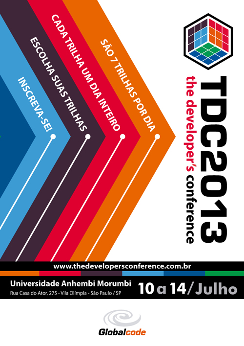 Cartaz TDC2013 - São Paulo