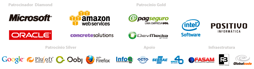 Patrocinadores TDC 2012 Goiânia